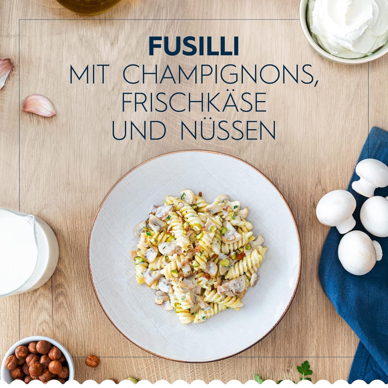 Pasta Barilla Classic Fusilli Nr. 98, aus hochwertigem Hartweizen, immer al dente, 1 kg