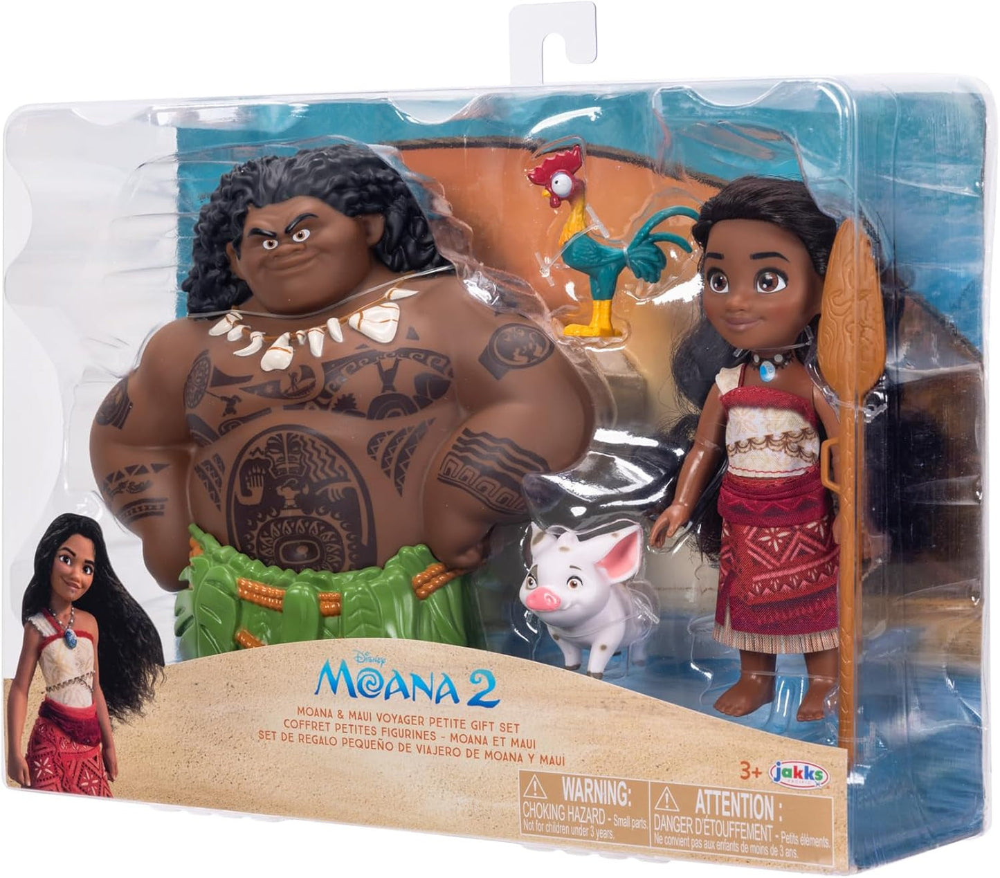 Vaiana 2 Vaiana & Maui Geschenkset 15 cm Puppen Naty Shop