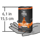 Der-Franz Nespresso-kompatible Kaffeekapseln, 6 x 10 Kapseln, Karamellaroma, mittlere Röstung