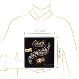Geschenkbox LINDOR Extra Black 70% Kakao, Geschenkschokolade, ca. 15 LINDOR Trüffel, 186 g (2er Pack)