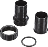 Schlauchverbinder Oase 2", schwarz - aus PVC-Material, zum Verbinden von Schläuchen mit 2", Durchmesser 50 cm