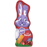 Milka Smiling Bunny Biscoff – zarter Osterhase mit Schokolade und Lotus Biscoff Keksstückchen – 95g