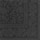 50 Servietten ROYAL Collection 1/4-Falz 40 X 40 schwarz „Ornaments“