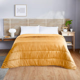 Pikolin Home - Wendedecke 300 G - Zweifarbige nordische Füllung - Für Bett 90 - bequem, warm, atmungsaktiv, Malve, 150 x 220 cm Steppdecken und Steppdecken Naty Shop