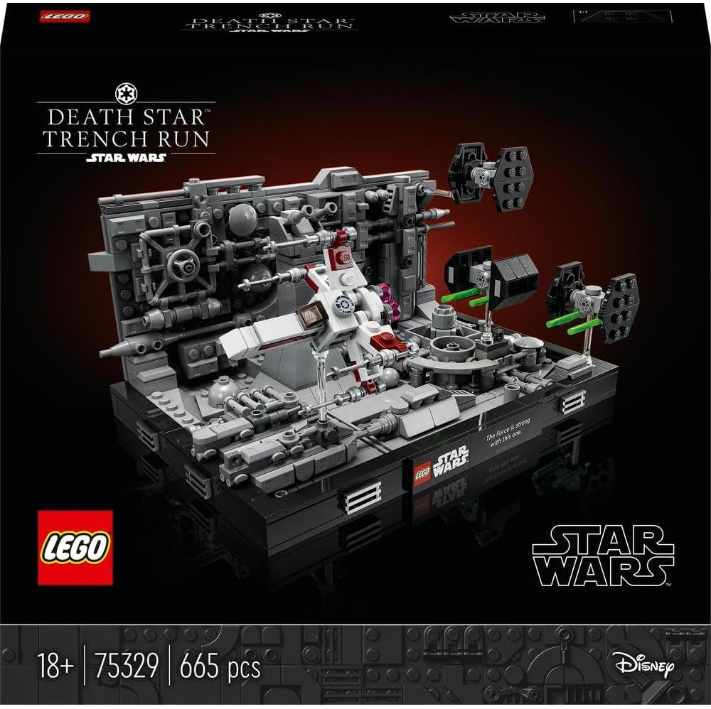 LEGO 75329 Star Wars Death Star Trench Run Diorama-Set, Luke Skywalker's
