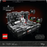 LEGO 75329 Star Wars Death Star Trench Run Diorama-Set, Luke Skywalker's