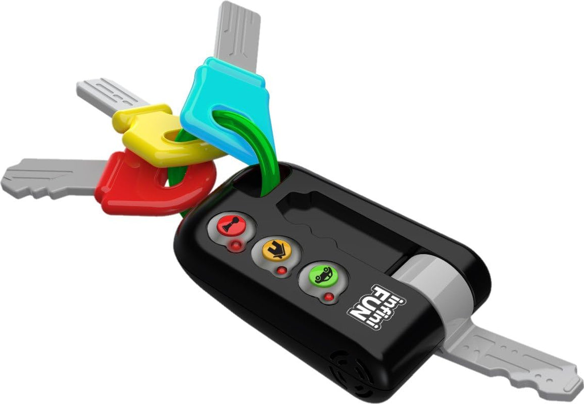 My Duo High-Tech Phone + Key – Ein sehr realistisches Telefon und Schlüssel. - Spielzeug für mehrere Lernprojekte ab 12 Monaten Bebe Naty Shop Toys