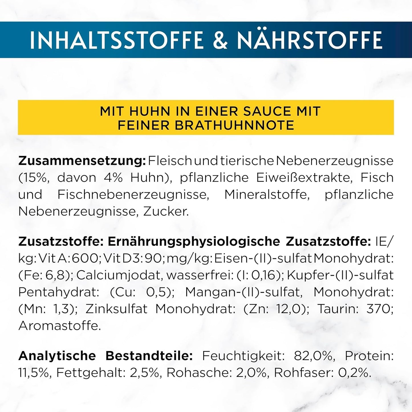 Gourmet Perle Delight Nassfutter für Katzen in Sauce mit Huhn, 26er Pack (26 x 85g)
