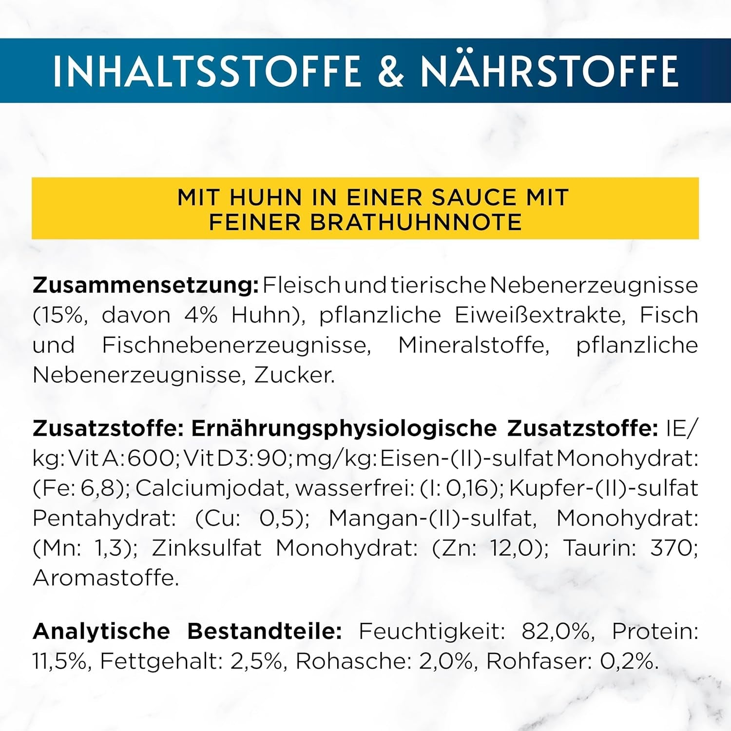 Gourmet Perle Delight Nassfutter für Katzen in Sauce mit Huhn, 26er Pack (26 x 85g)