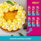 6er Set Decocino Farbpasten – 6 x 20 g – Lebensmittelfarbe in Rot, Rosa, Grün, Gelb, Blau und Schwarz, ideal zum Einfärben von Kuchen, Fondant und Cremes – Azofrei und glutenfrei