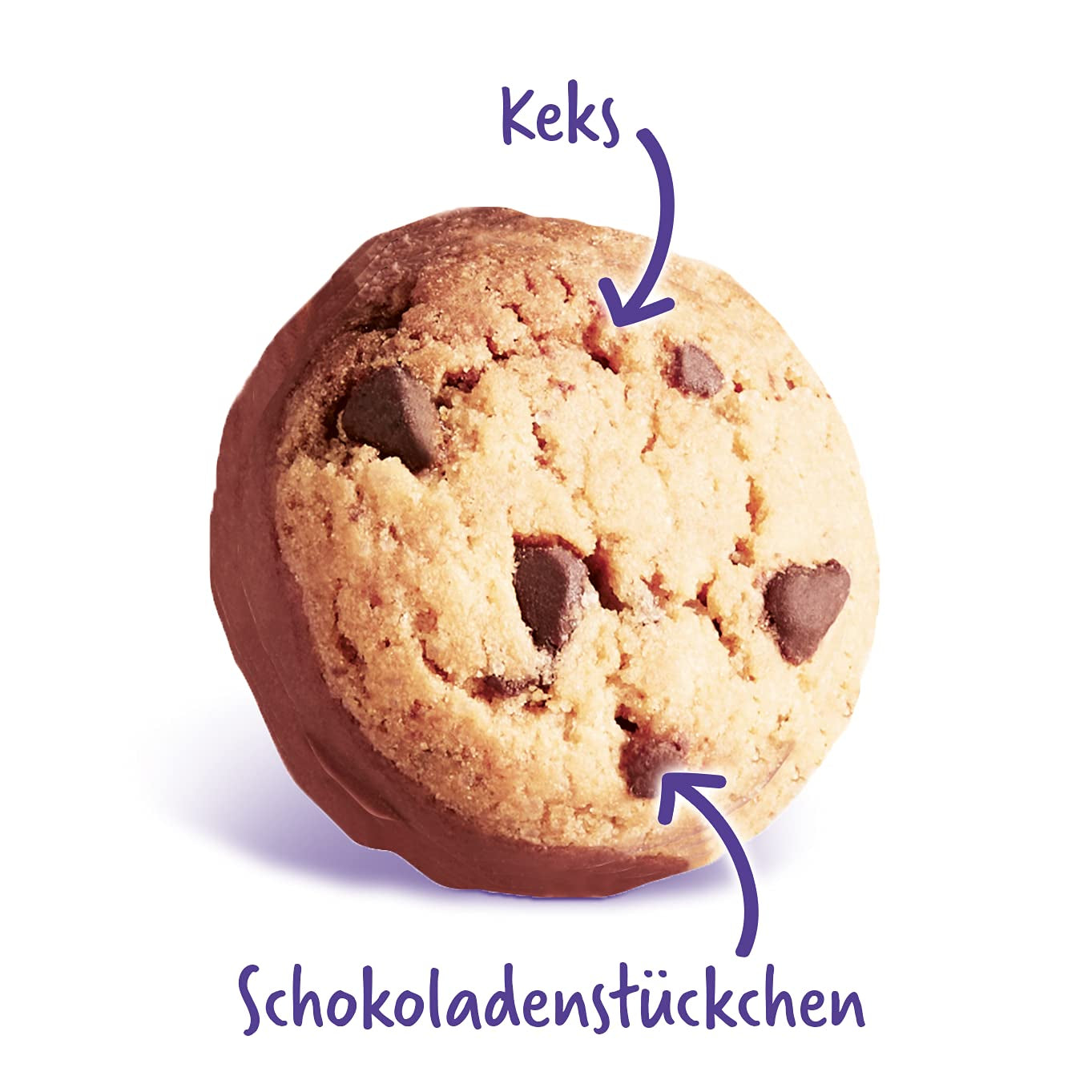 Milka Mini Cookies 8 x 110g, Milka Alpenmilch Schokoladenstückchen Mini Cookies (3er Pack)