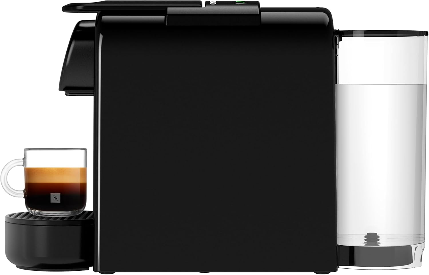 Espressomaschine mit Nespresso De'Longhi Essenza Mini Kapseln, schwarz | Pumpendruck 19 bar | Wassertank 0,6 l | Für Espresso und Lungo | Kleine Espressomaschine – Große Kaffeemomente | EN85.B