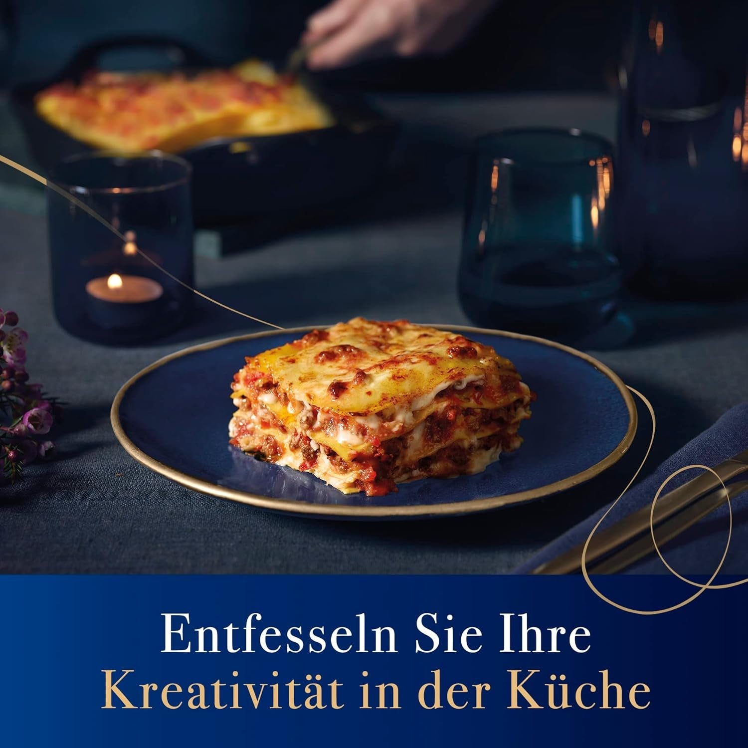 Barilla Collezione Lasagne Pasta aus Hartweizen, immer al dente, 500g