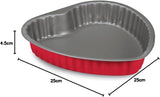 508000000hgnam Rossana 2.0, Herzform 25 cm, Stahl mit unzureichender Beschichtung, Formen und Bleche zum Backen Naty Shop