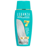 Leganza Natural Balm Haarfärbemittel Farbe 71 Café Latte | Haarfärbemittel ohne Ammoniak | Angereichert mit 7 natürlichen Ölen | 150 ml Naty Shop Haarfarbe 92 Silberblond
