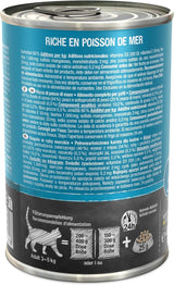 LEONARDO Nassfutter [6x400g Meeresfrüchte] | Nasses, getreidefreies Katzenfutter | Komplettes Nassfutter in Dosen