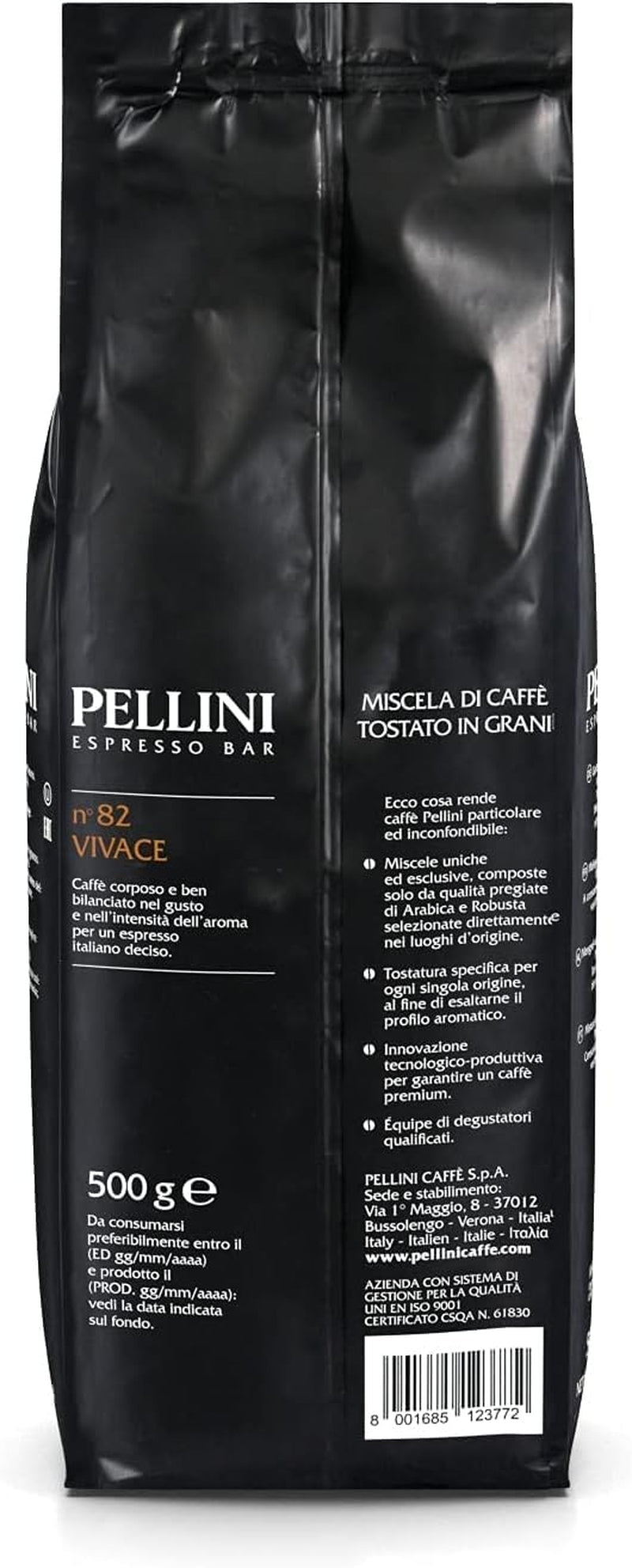 Pellini Nr. 82 Vivace Kaffeebohnen 500 g