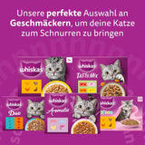 WHISKAS TASTY MIX Nassfutter in Sauce für Katzen 40 x 85g Chef's Choice