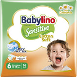 Windeln für empfindliche Babys, Größe 6, extra groß (13-18 kg), 114 Windeln