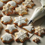 Cake Company Royal Icing 1 Packung (1 x 1000 g) I Trockene Kuchendekorationsmischung von bester Qualität I Für Zuckerguss und feine Linien I Glutenfrei I Perfekt für Kuchen und Cupcakes Naty Shop Zuckerpaste