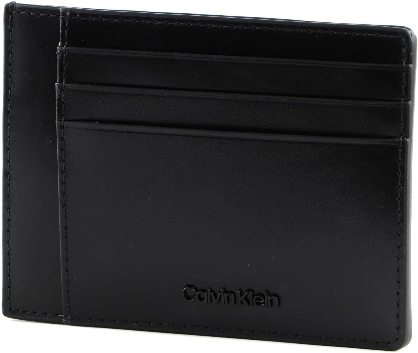 Calvin Klein CK MEDIAN ID CARDHOLDER Herren-Geldbörse, Schwarz (Ck Black), OS Herren-Geldbörse Naty Shop Default Title