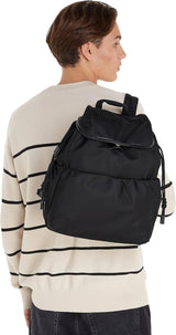Calvin Klein CK NYLON BACKPACK Rucksäcke für Damen, Schwarz (Ck Black), OS Damentaschen Naty Shop