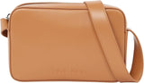 Calvin Klein Umhängetasche Kameratasche mit geprägtem Logo und Reißverschluss Damentaschen Naty Shop Braun (Leo)
