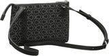 Calvin Klein Damen Umhängetasche Ck Must Klein, Schwarz (Black Mono), Natürliche Größe Damentaschen Naty Shop
