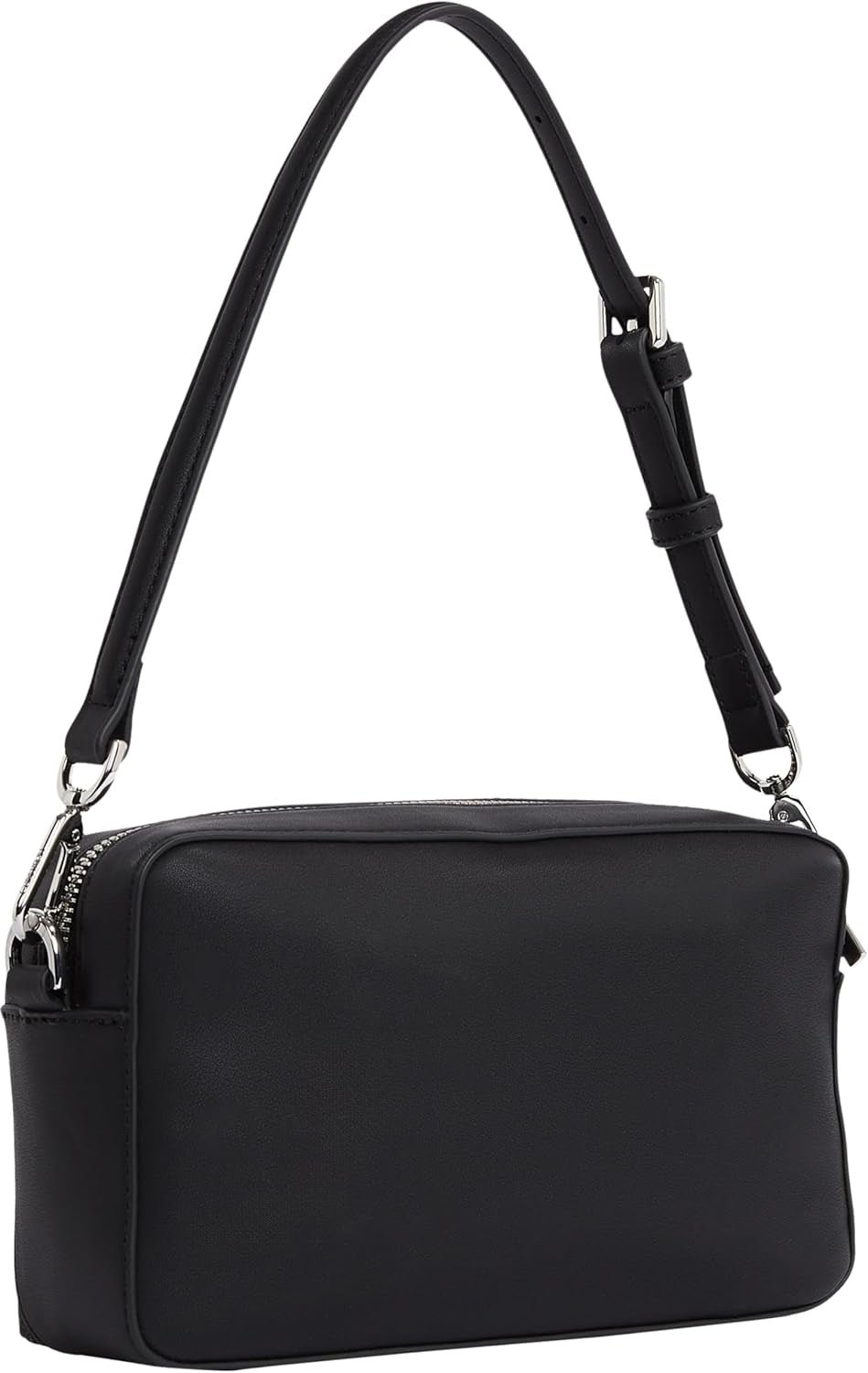 Calvin Klein Damen Umhängetasche Must Camera Bag Mono Wide Shoulder Strap, Schwarz (Ck Black), Lebensgroße Damentaschen Naty Shop