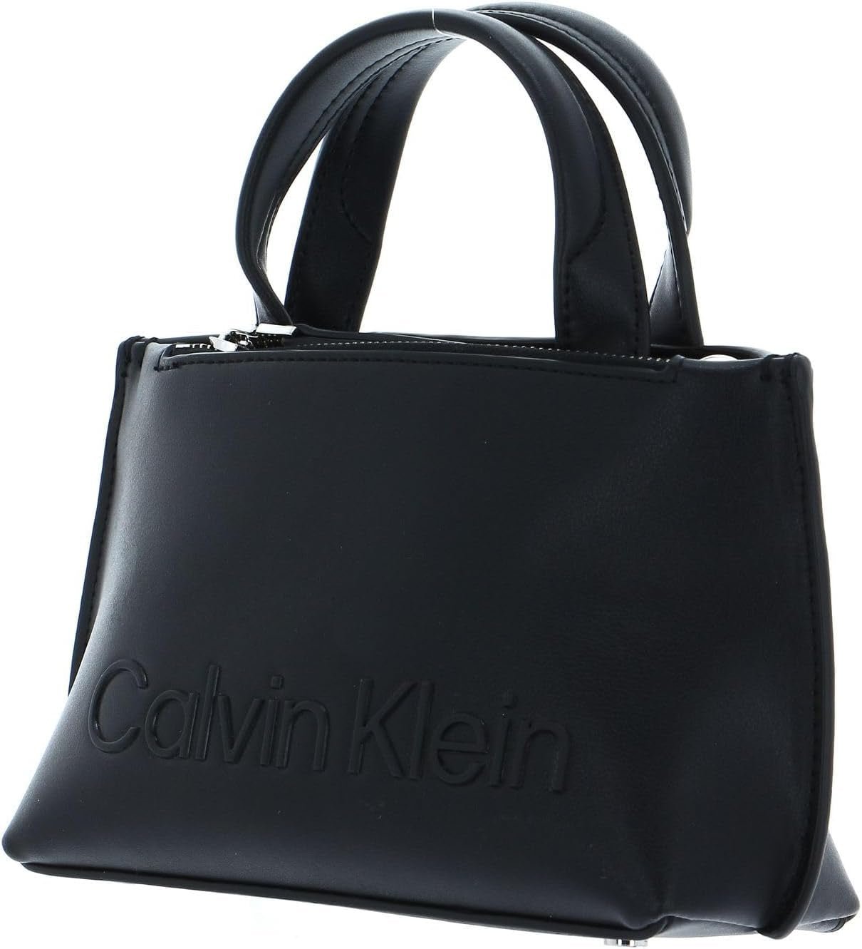 Calvin Klein Damen Ck Set Mini Tote K60k610167 Tragetasche Damen Taschen Naty Shop