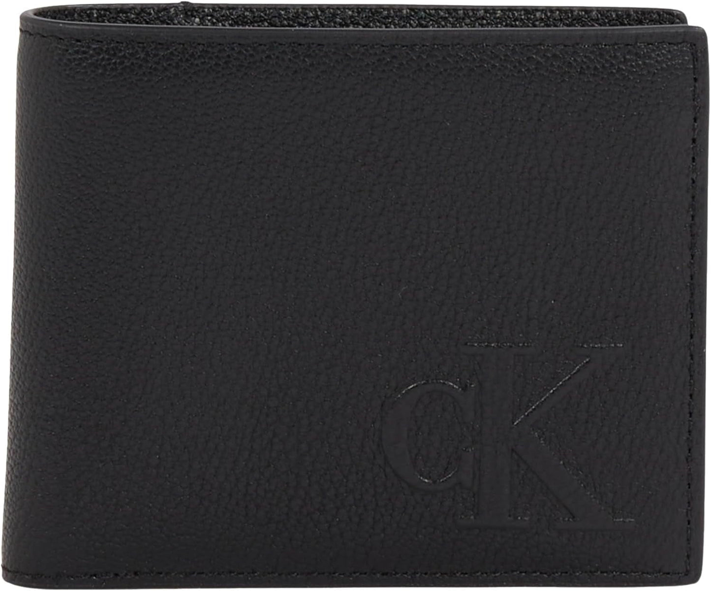 Calvin Klein Men's Sculpted Impression Billfod Cc Lv04g1022g Travel Accessories Bi-Fold Wallet Herrenbrieftasche Naty Shop Black (Na Black) Os