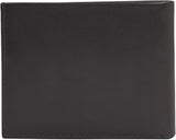 Calvin Klein METAL CK BIFOLD 6CC W/BILL Herren-Geldbörse, Schwarz (Ck Black), OS Herren-Geldbörse Naty Shop