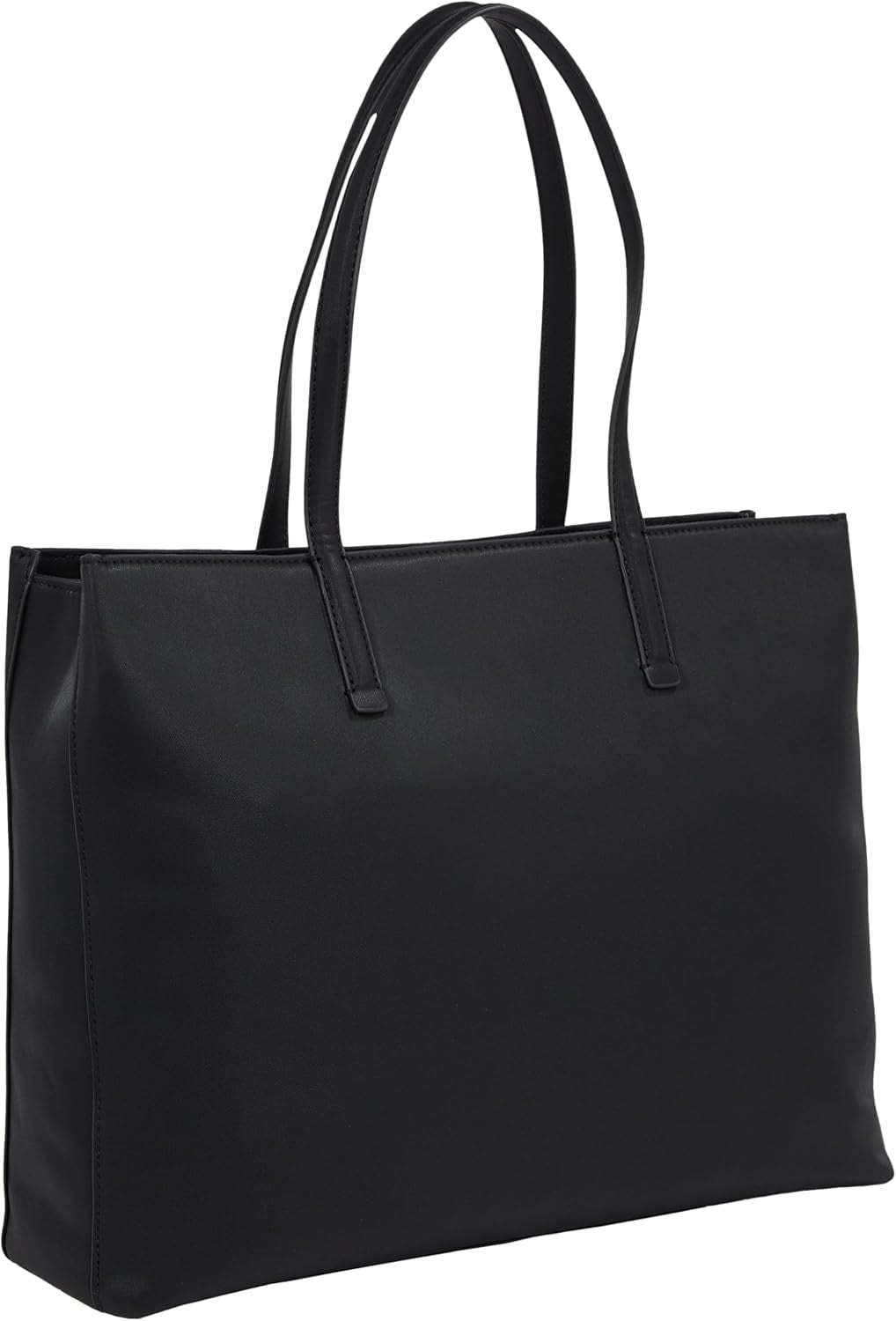 Calvin Klein Damen Shopper Must Medium mit Reißverschluss, Schwarz (Ck Black), Einheitsgröße Damentaschen Naty Shop