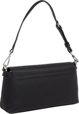Calvin Klein Damen-Schultertasche Must Convertible mit abnehmbarem Riemen, Schwarz (Ck Black), Einheitsgröße Genti Femei Naty Shop