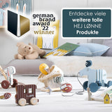 HEJ LØNNE 2er-Set Holzglocken – Maracas für Kinder – Musikinstrument aus Holz zur Förderung von Motorik, Koordination und Sozialverhalten – Holzglocke für Kinder – Kinderspielzeug Toys Bebe Naty Shop