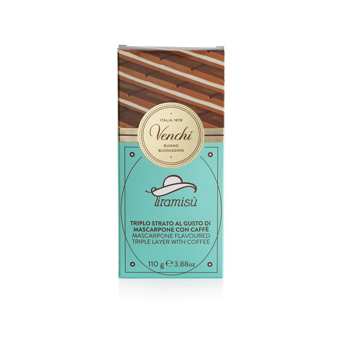 Venchi - Tiramisu mit Schokolade 110g - glutenfrei