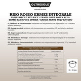 Italienischer Vollkornreis, unraffinierter Reis mit hohem Ballaststoffgehalt, ideal für kreative Reissalate und gesunde Gerichte, vakuumverpackt, 4 Packungen x 500 g