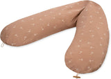 Julius Zöllner Bio-Stillkissen 190 cm, Füllung 42 Liter Eps-Mikrokügelchen, hergestellt in Deutschland Zubehör Essen und Stillen Baby Naty Shop Blumig