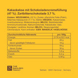 Knusprige Kekse mit Kakao und dunkler Schokoladencreme, 14er-Pack, zur Aufbewahrung oder zum Verkauf (14 x 190 g)