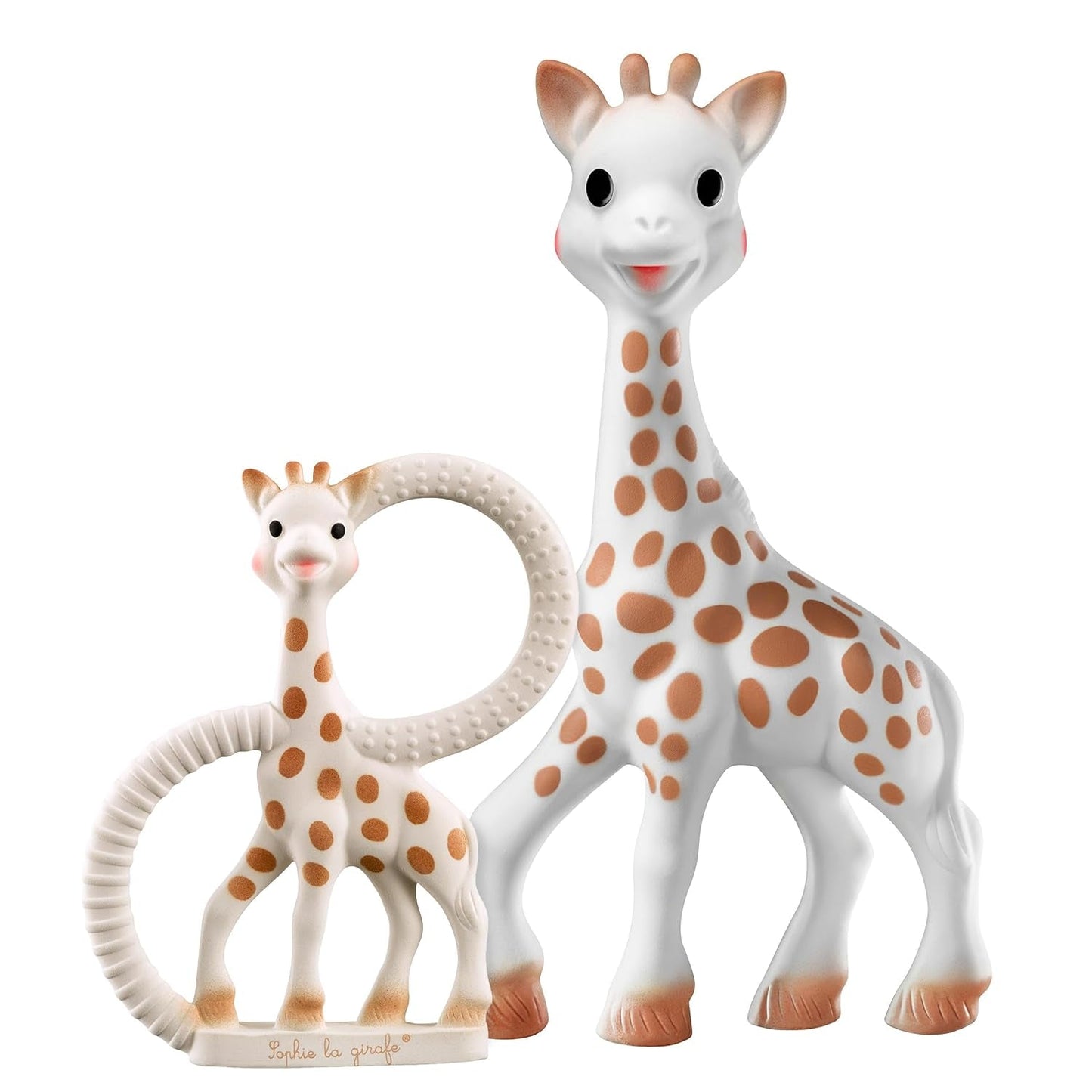 Sophie die Giraffe – Baby-Geschenkbox + Beißring – 100 % Naturkautschuk – Baby-Aktivitätsset – Spielzeug für frühes Lernen