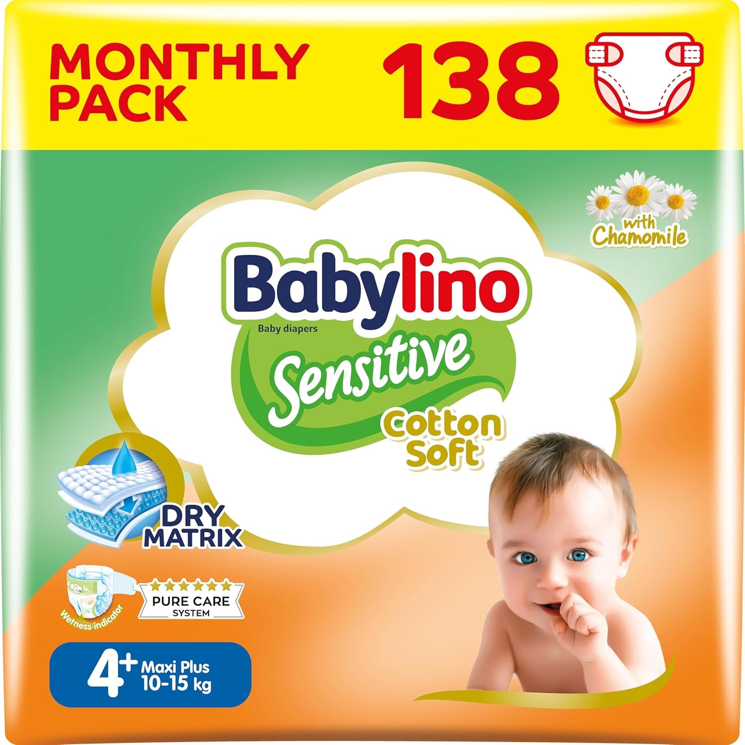 Sensitive Babywindeln, Größe 1, Neugeborene (2-5 kg), 26 Stück