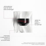 Shu Uemura, Ashita Supreme, Intensiv revitalisierende Haarmaske, Für alle Haartypen, Mit Ashitaba-Extrakt, Für mehr Glanz und Geschmeidigkeit, Anti-Spliss, 200 ml Naty Shop Haarmaske