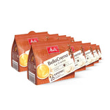 Melitta BellaCrema La Crema gemahlener Röstkaffee in Kaffee-Pads 10 x 16 Pads, Kaffeepads für Pad-Maschine, mittlere Röstung, geröstet in Deutschland, Stärke 3, im Tablett
