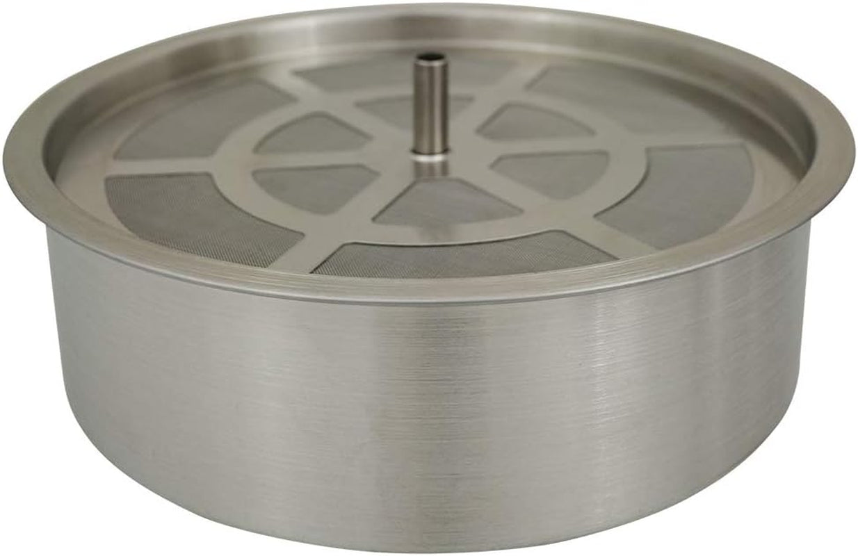 Saro Espressomaschine mit Rundfilter – 6,75 L / 40 Tassen – Edelstahl – Brüh- und Warmhaltefunktion – Sicherheitshahn – Schauglas – 1,5 kW – Modell SAROMICA 6005