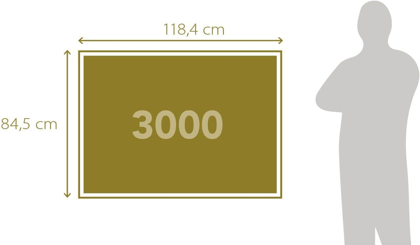 Clementoni 33550 Traumhaftes Paris – Puzzle 3000 Teile ab 9 Jahren, Buntes Puzzle für Erwachsene mit kräftigen Farben, Geschicklichkeitsspiel für die ganze Familie, Schöne Geschenkidee Puzzle Naty Shop