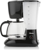 Tristar 1,25 l Kaffeemaschine – für 10–12 Tassen, auch für Camping geeignet, CM-1245, Schwarz
