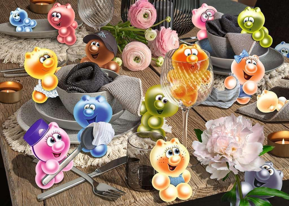 Ravensburger Puzzle 12000788 – Gelini deckt den Tisch – 1000-teiliges Puzzle für Erwachsene und Kinder ab 14 Jahren, Puzzle Naty Shop