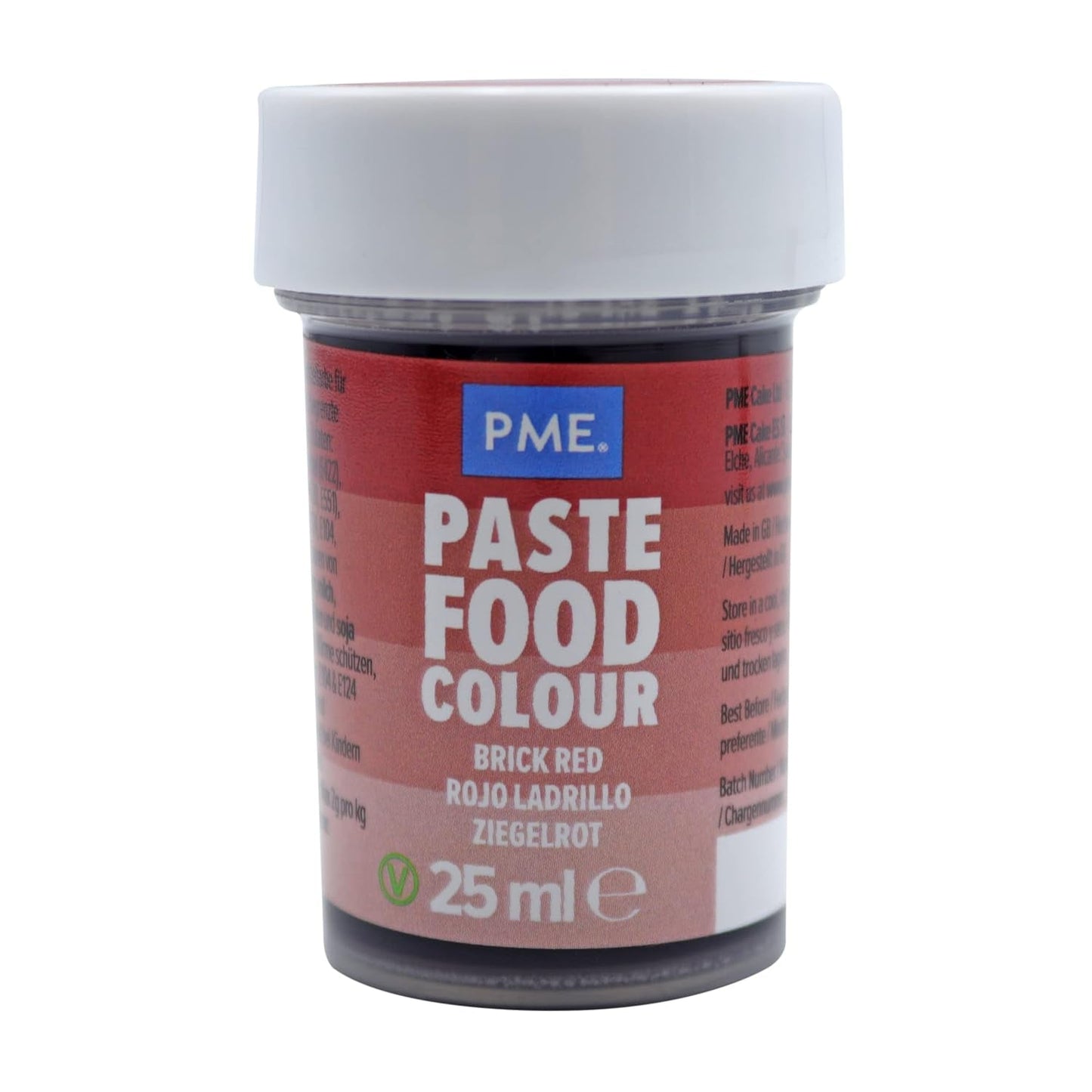 Backfarbpaste - Ziegelrot (25g)
