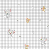 Noch nicht erhältlich Steppdecke 100 % Baumwolle, Tom Jerry Vichy-Muster, für 90 cm breite Betten (90 x 200 cm) Steppdecken und Steppdecken Naty Shop