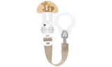 MOM Clip It! & Cover, Kette mit Schnullerhülle, neutral